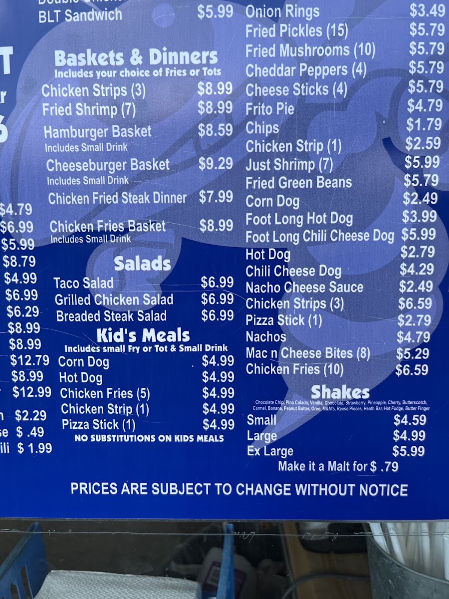 Menu Yellowjacket Drive-In-4